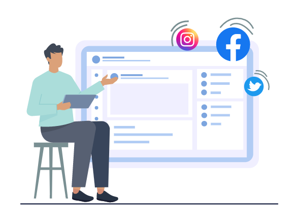 Connect & Manage your social media